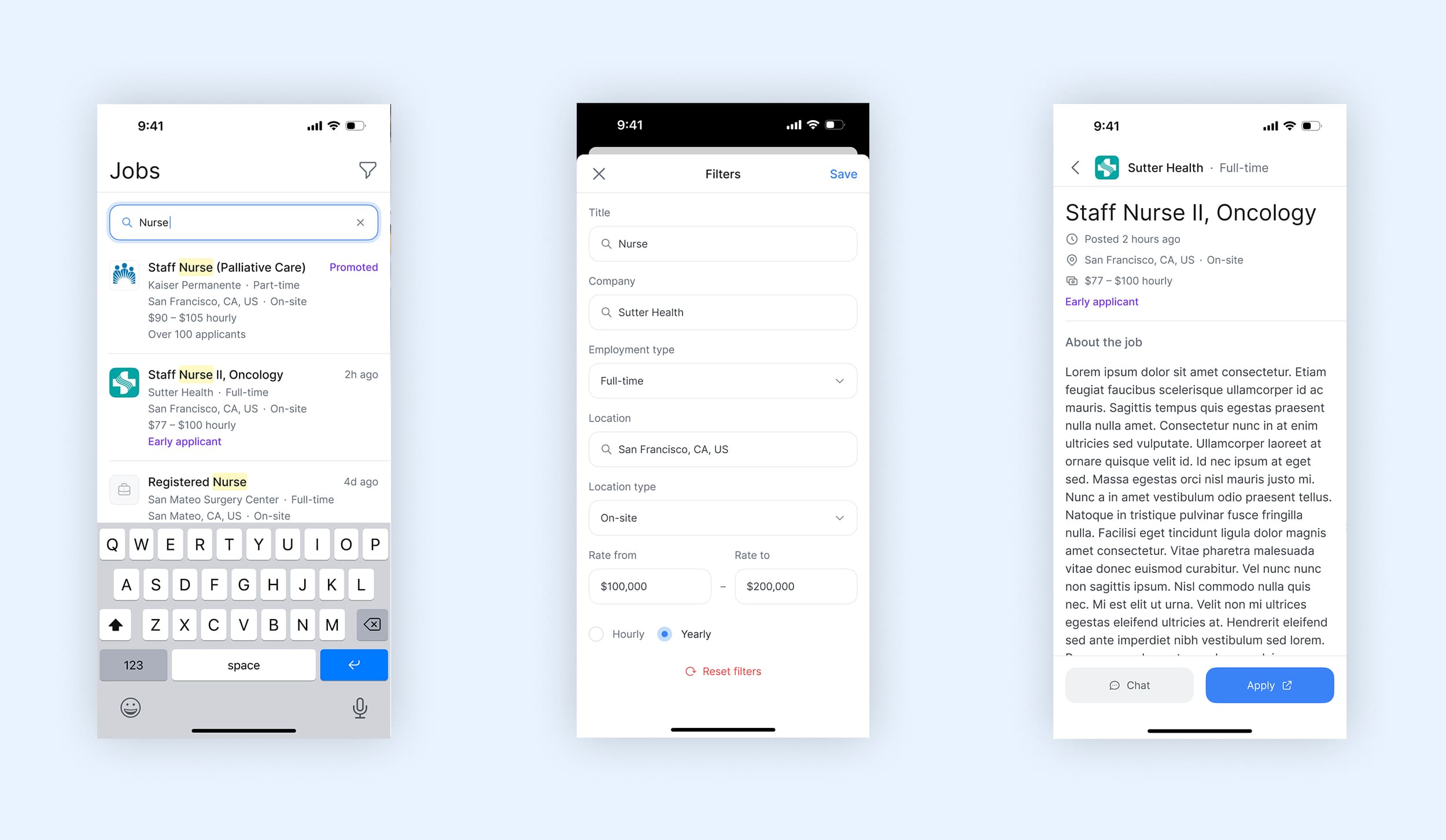 App - Jobs